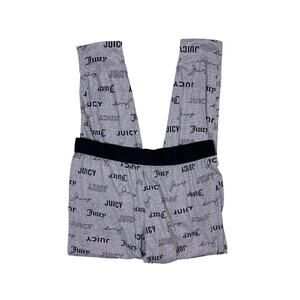 Juicy Couture Pajama Pants Women’s Small Gray Cozy Loungewear Comfy Bottoms